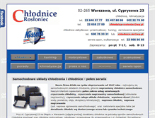 Tablet Screenshot of chlodnice.net.pl