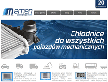 Tablet Screenshot of chlodnice.net